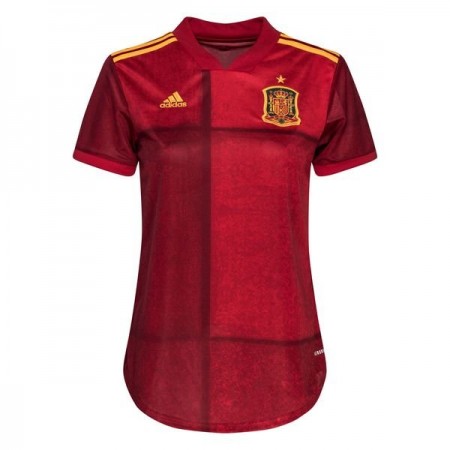 Spagna Donna Maglia Prima EURO 2020 Manica Corta